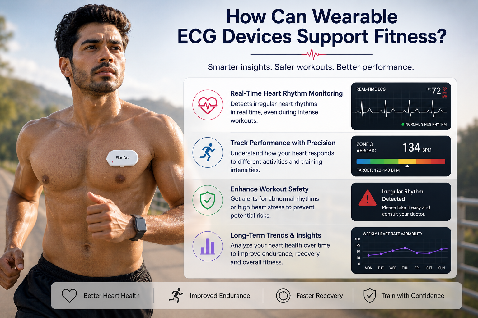 How Can Wearable ECG Devices Support Fitness