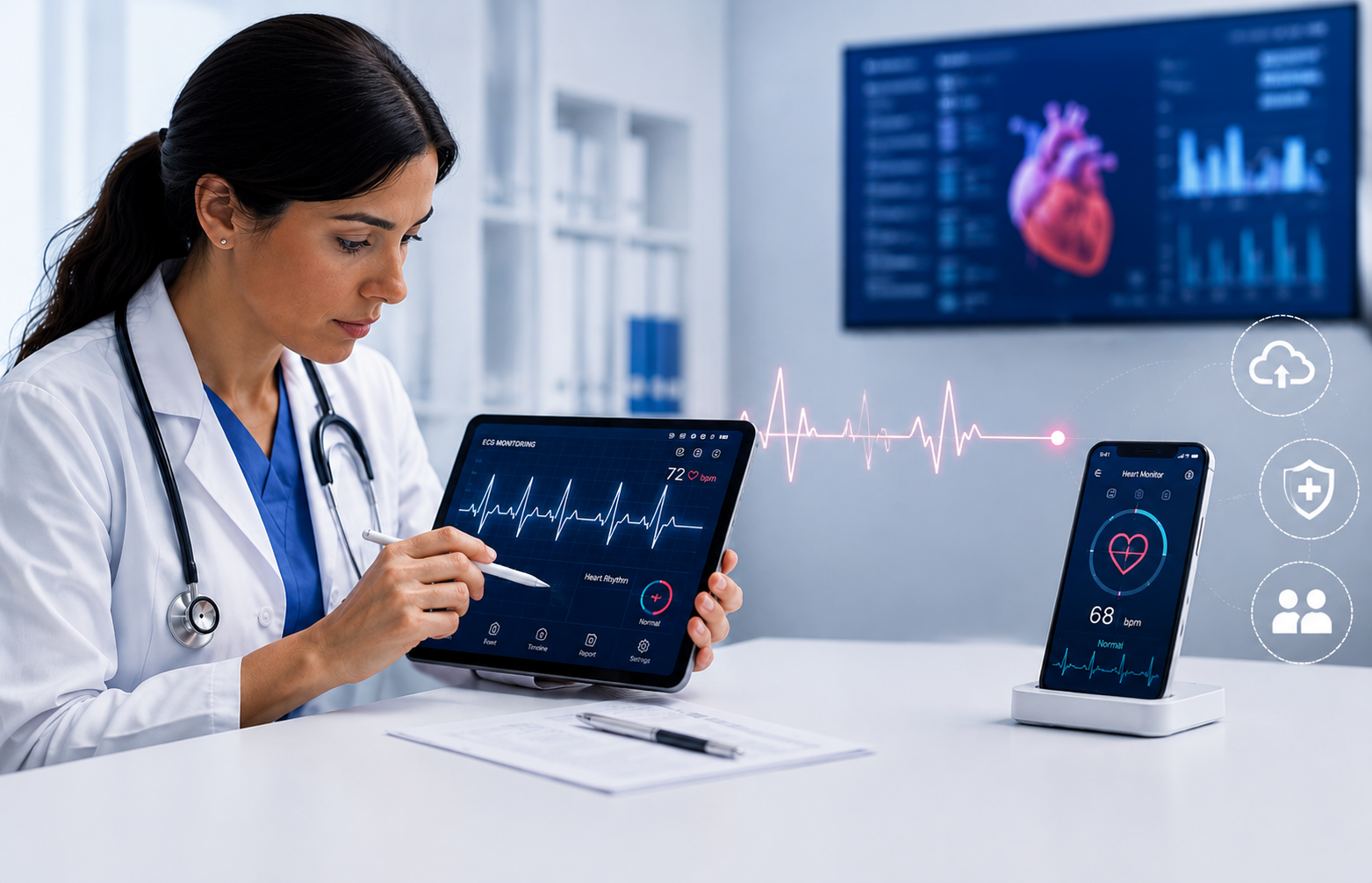 How ECG Monitoring Works: